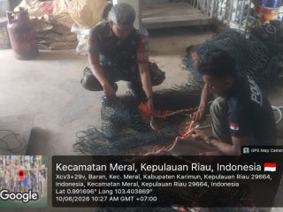 Babinsa Baran Barat Perkuat Semangat Nelayan Lewat Komsos Produktif