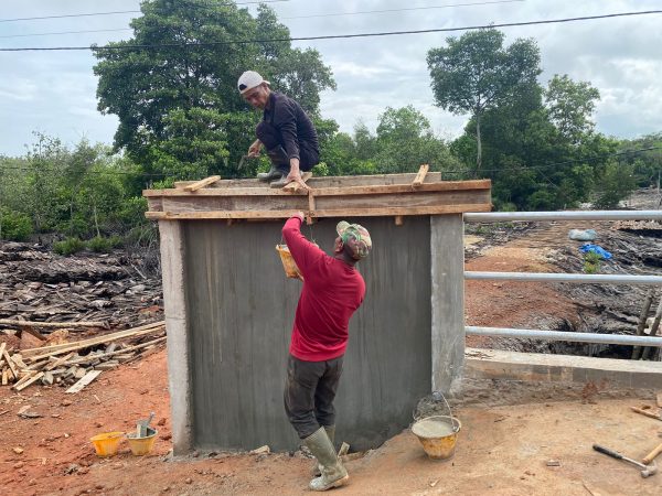 Finishing Jembatan Sungai Mata III Masuki Tahap Akhir