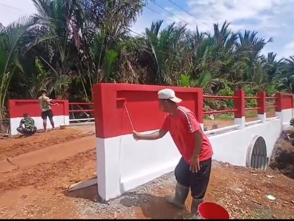 Jembatan Sungai Mata I Masuk Tahap Penyempurnaan Fisik