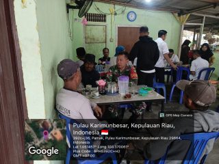Babinsa Pangke Barat Perkuat Kepedulian Warga Lewat Komsos