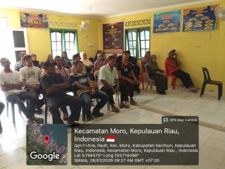 Babinsa Pauh Kawal Pembentukan Tim RKP Desa 2027