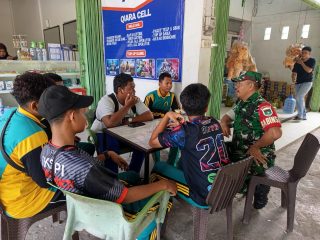 Babinsa Kapling Tanamkan Disiplin, Motivasi Pelajar Raih Prestasi