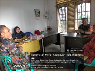 Silaturahmi Babinsa Perkokoh Sinergi Pelayanan Masyarakat Baran Timur