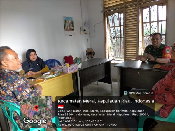 Silaturahmi Babinsa Perkokoh Sinergi Pelayanan Masyarakat Baran Timur