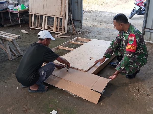 Babinsa Sei Ungar Perkuat Kedekatan, Jaga Stabilitas Wilayah