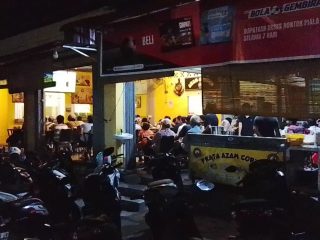Nobar Tiga Titik, Koramil 01/Balai Perkuat Keamanan dan Kebersamaan