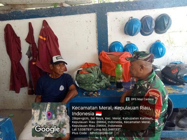 Babinsa Pangke Perkuat Kedekatan Warga Lewat Komsos Humanis