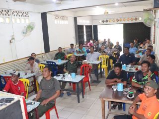 Kodim 0317/TBK Jadikan Nobar Piala Dunia Perekat Kebersamaan