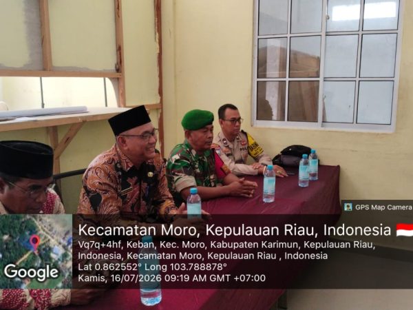 Babinsa Sugie Satukan Lintas Sektor Sambut HUT RI Ke-81