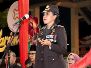 Taptu HUT ke-81 RI, Dandim dan Warga Karimun Kobarkan Nasionalisme