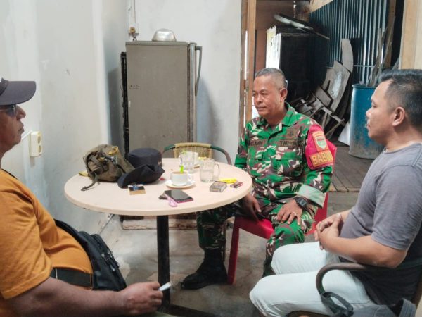 Babinsa Desa Sugie Ingatkan Nelayan Utamakan Keselamatan Melaut