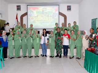 Kodim 0317/TBK Perkuat Aksi Kemanusiaan Lewat Donor Darah Massal di HUT Kodam XIX/TT