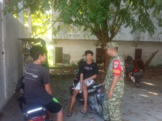 Babinsa Lubuk Semut Dorong Pemuda Aktif dalam Kegiatan Positif