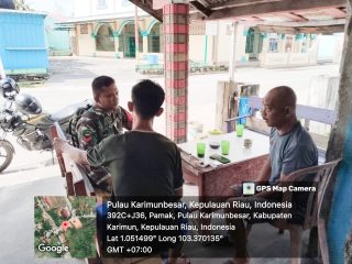 Babinsa Harjosari Dekatkan TNI dengan Warga Lewat Komsos